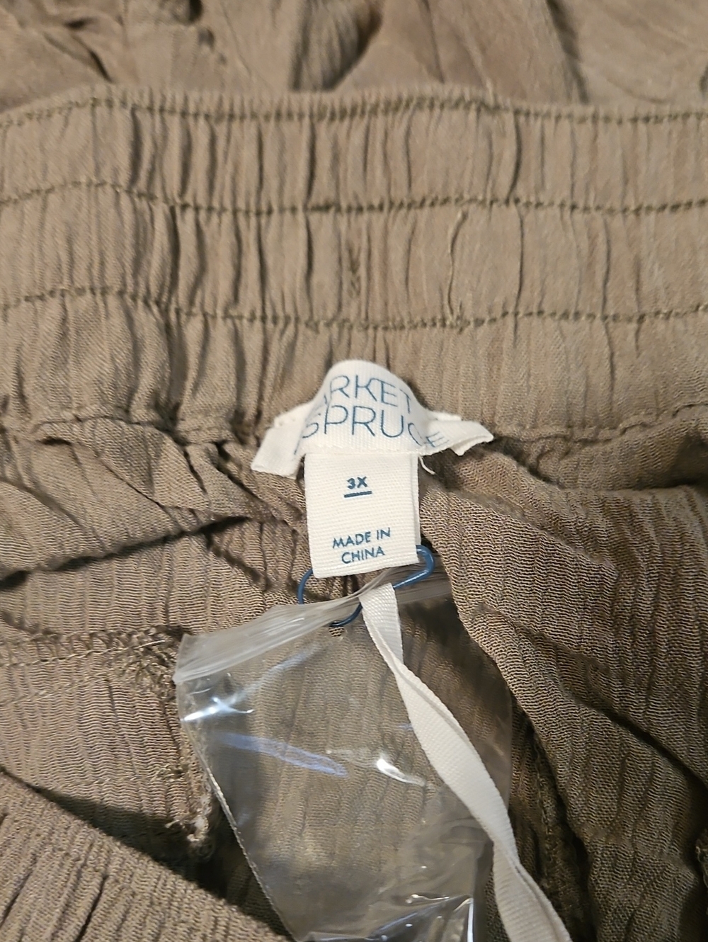 Market & Spruce Wide Leg Pants - Taupe